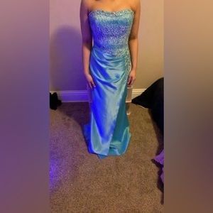 Blue Prom Dress